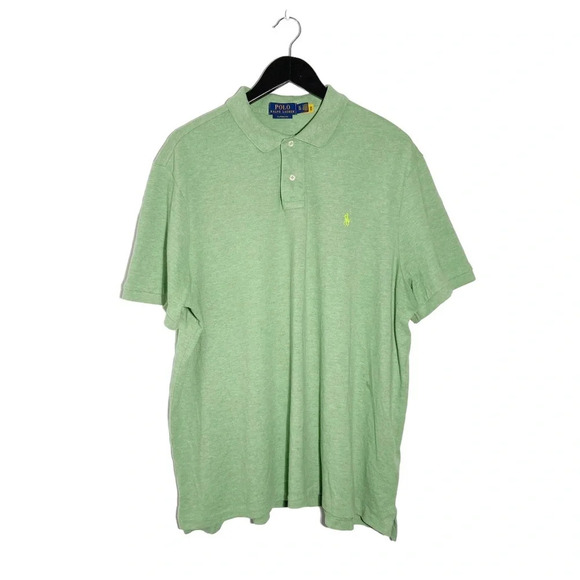 Polo Ralph Lauren Classic Fit Polo Shirt Size XL Sage Green - Picture 1 of 6